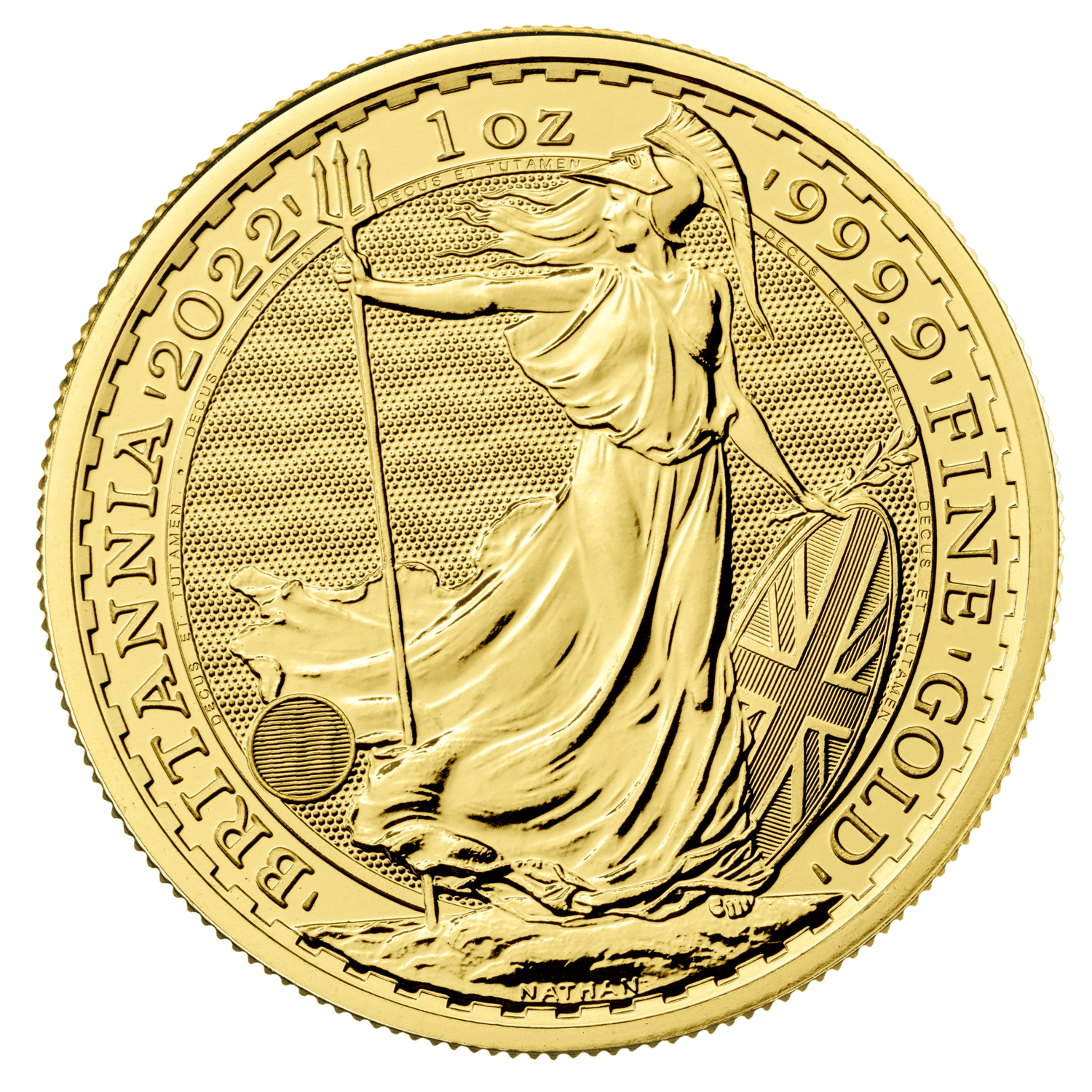 2022 1 oz Gold Britannia coin