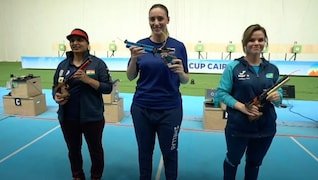 Anuradha Devi wins silver medal on ISSF World Cup debut