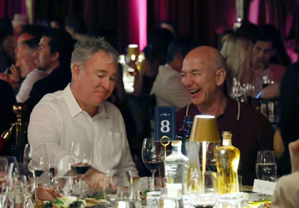 Ken Griffin and Jeff Bezos 