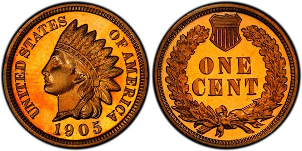 indian head cent proof coin