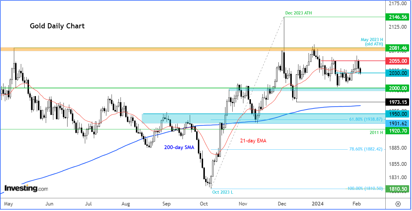 Gold Daily Chart