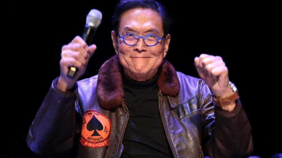 Robert Kiyosaki Praises Cathie Wood's Prediction That Bitcoin Will Hit $2.3 Million And Suggests 'Living Dangerously' And Buying More