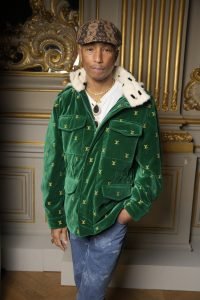 Pharrell Williams at Louis Vuitton Fall 2023 Ready To Wear Runway Show on March 6, 2023 at the Musee d’Orsay in Paris, France.
