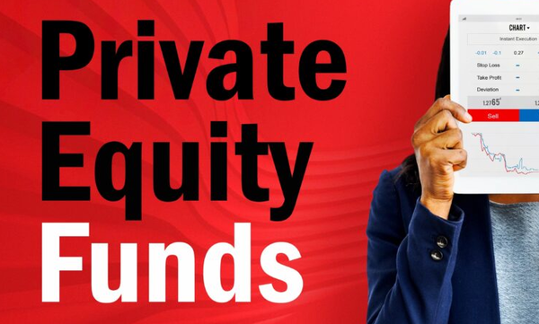 A graphic representing the idea of private equity funds