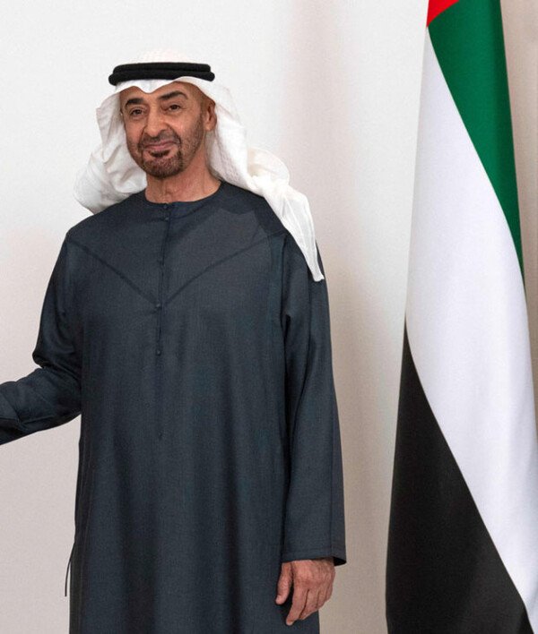 UAE President Mohamed bin Zayed Al Nahyan.