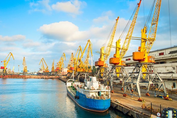 Ukraine has established temporary corridors for merchant ships from the ports of Odesa.