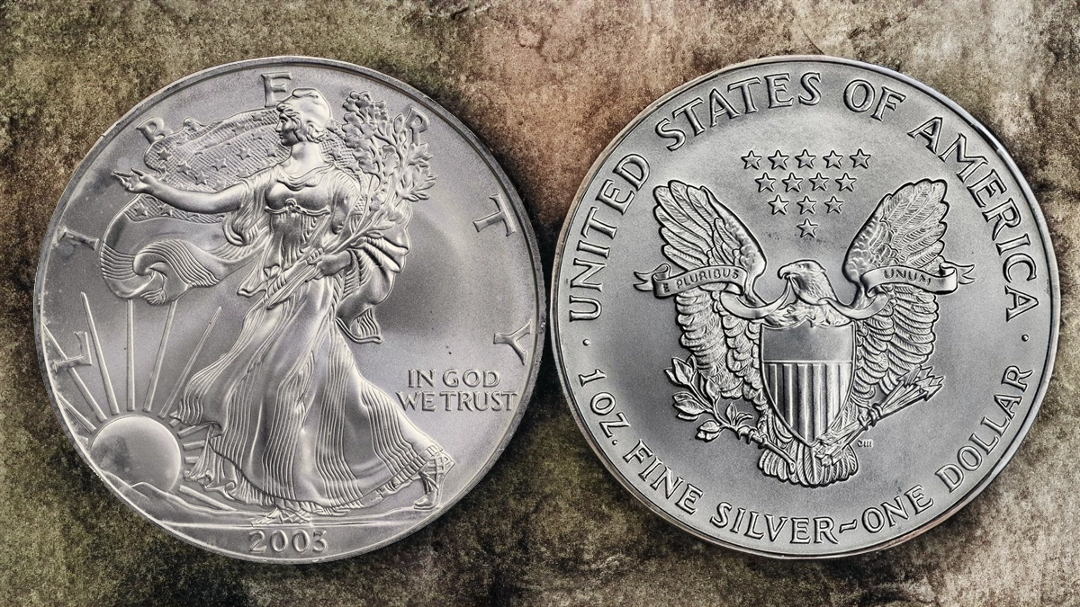 2003 American Silver Eagle. Image: CoinWeek.