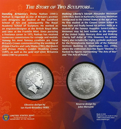 2003 Legacy of Freedom Bullion Coin Set. Image: United States Mint.