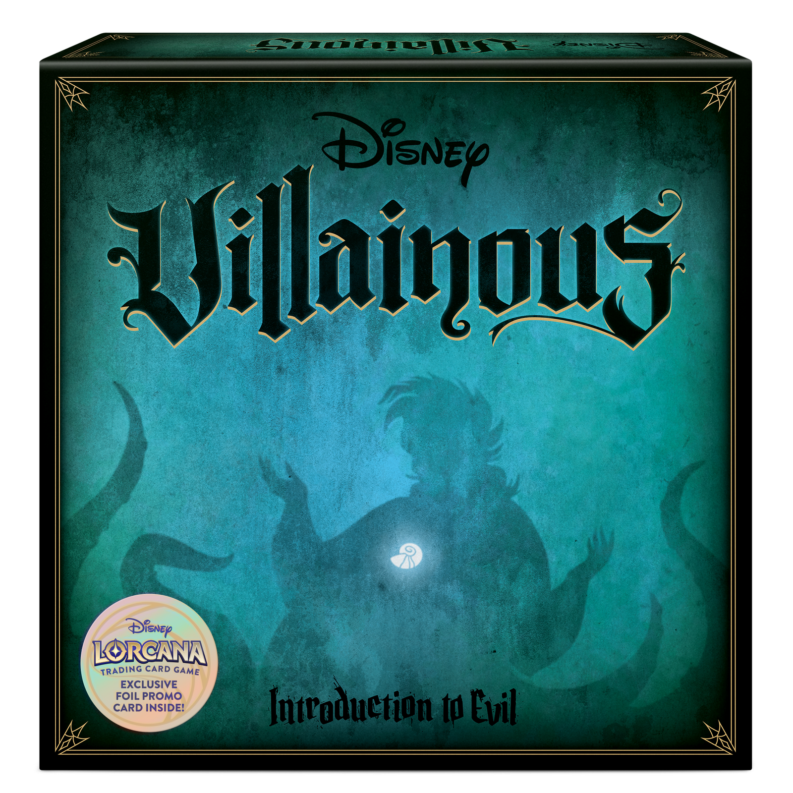 Disney Villainous Introduction to Evil with Disney Lorcana promo sticker