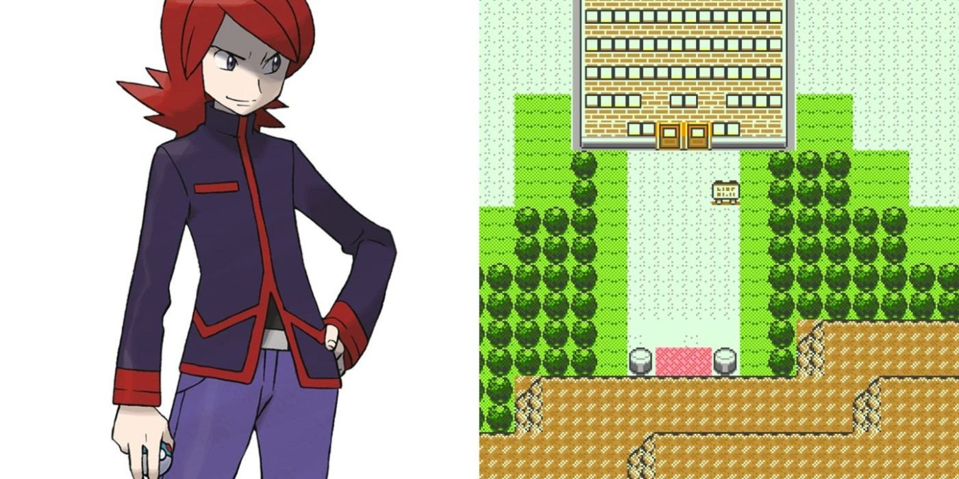 Split image of Silver key art and the outside of Indigo Plateau in Gen II Pokémon.