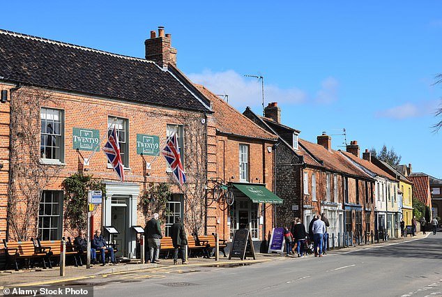 Trendy Burnham Market is full of tempting tea rooms and bric-a-brac shops