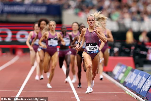 Hodgkinson is amongst the favourites to win the 800m athletics event in Paris