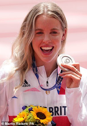 Hodgkinson previously won a surprise silver at the last Olympic Games in Tokyo