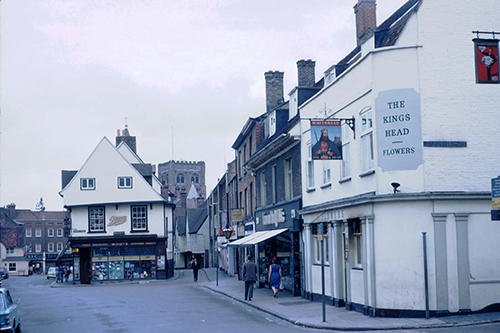 Market Place. Photo courtesy St Albans Museums.