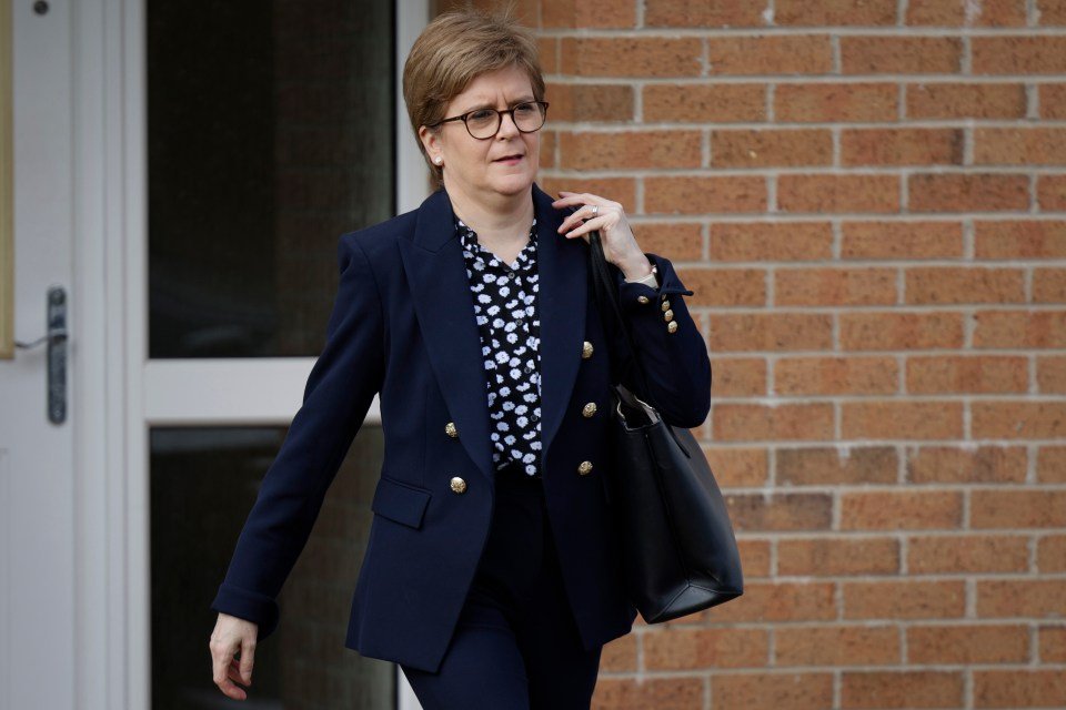 Nicola Sturgeon was arrested in June last year