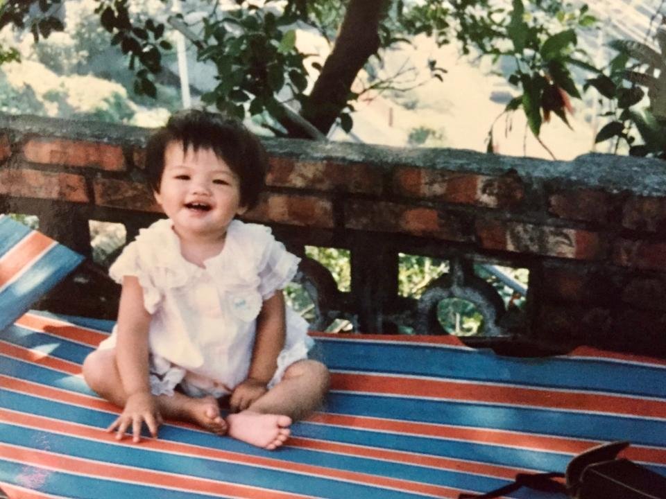 Mickey Tseng as a child in Jiufen, Taiwan.