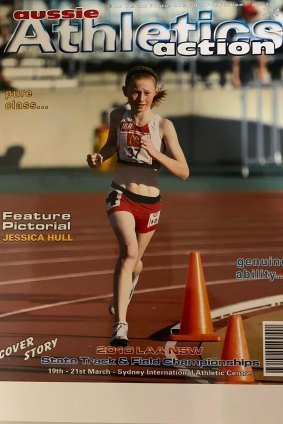 On the morning of Jessica Hull’s 1500m race, her mother sent her this photograph.