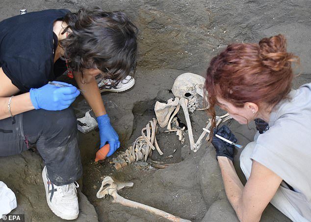 The new remains have remained undiscovered for nearly 2,000 years