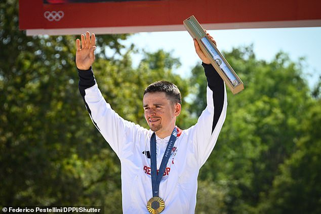 Tom Pidcock's mountain biking triumph was the only other gold to come from Team GB's cyclists