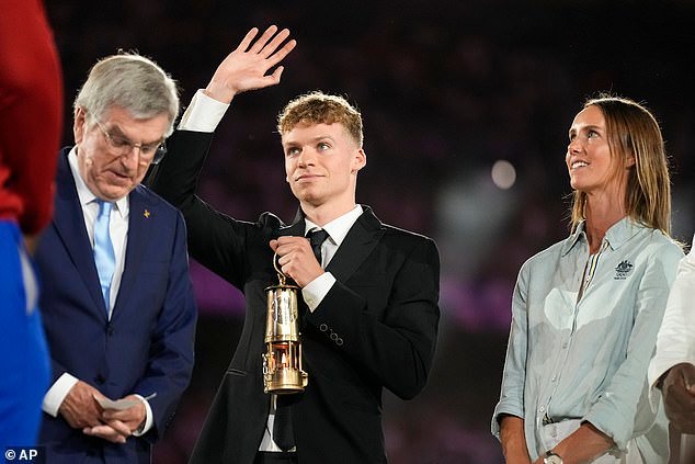 Leon Marchand - the newly garlanded Michael Phelps, emerged from the Games as France's new hero