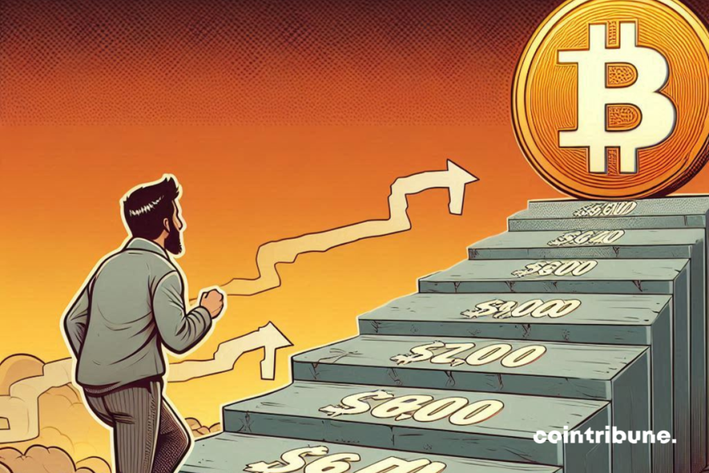 Escalier bitcoin