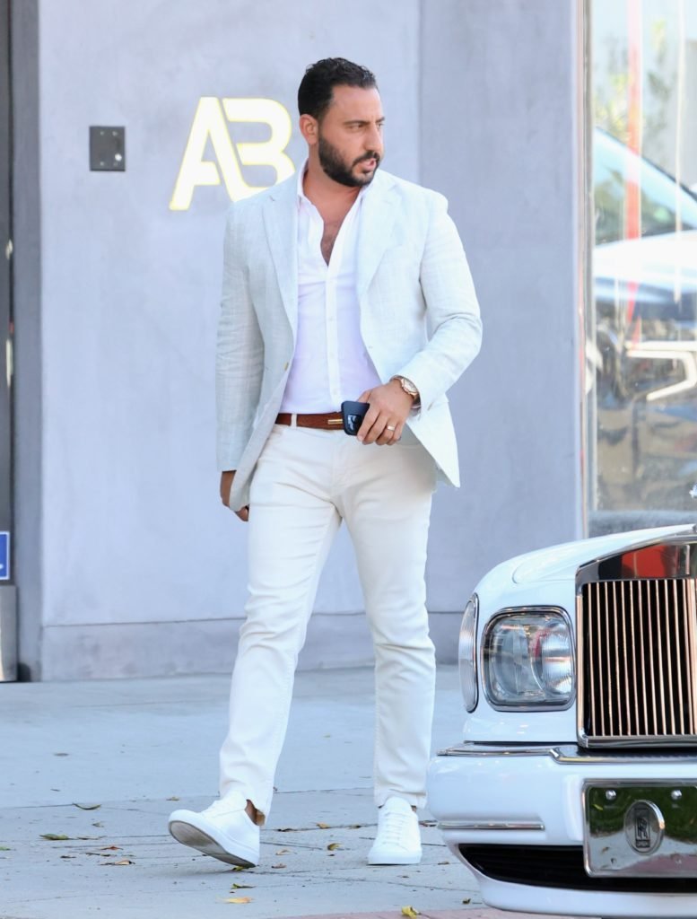 Josh Altman is seen filming 