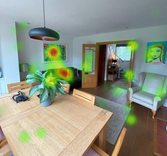 The interesting details we're drawn to when viewing a property ? and they're not what you think heat maps