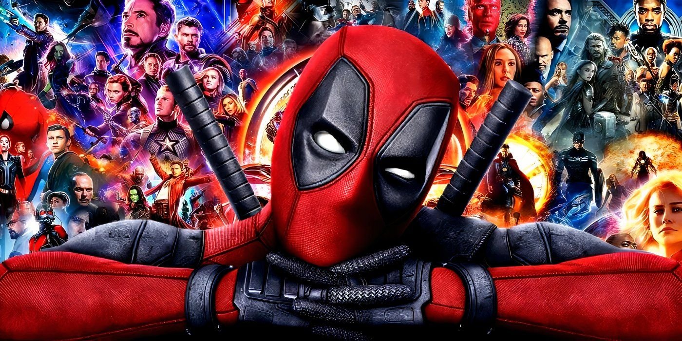 Deadpool with the entire MCU behind him.