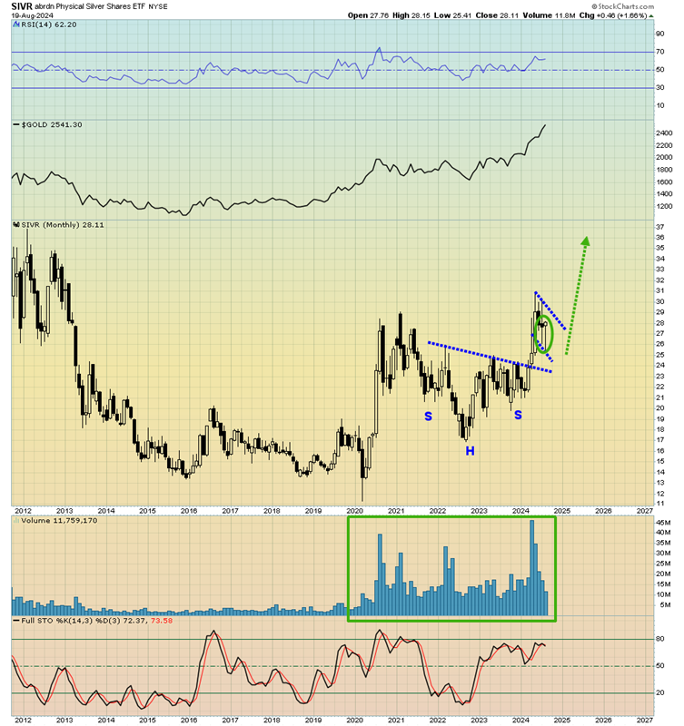 IVR Monthly Chart