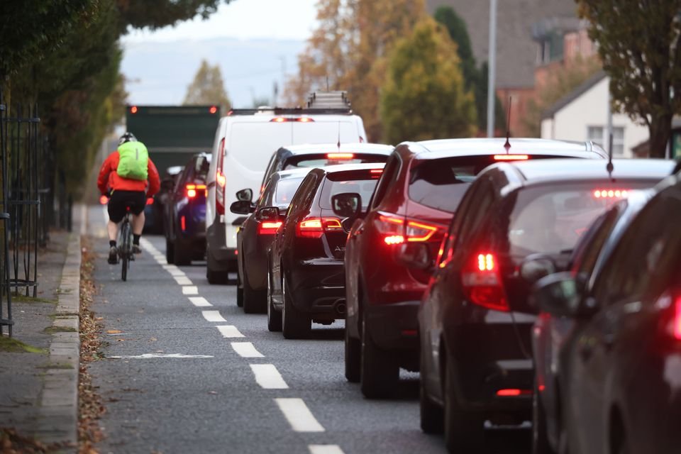 The recent traffic congestion in Belfast. Picture by Peter Morrison.