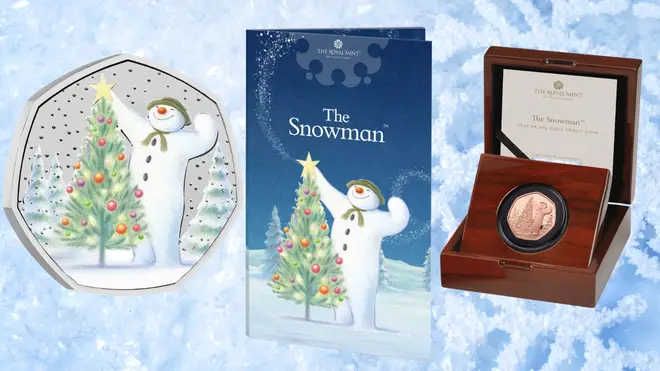 The Snowman is being honoured again this Christmas with a new 50p coin collection