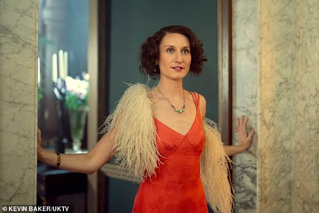 Outrageous - First look Picture shows: Bessie Carter as Nancy Mitford