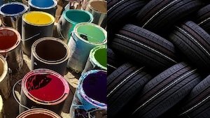 Paint and Tyre stocks including JK Tyres, Asian Paints, Balkrishna Industries